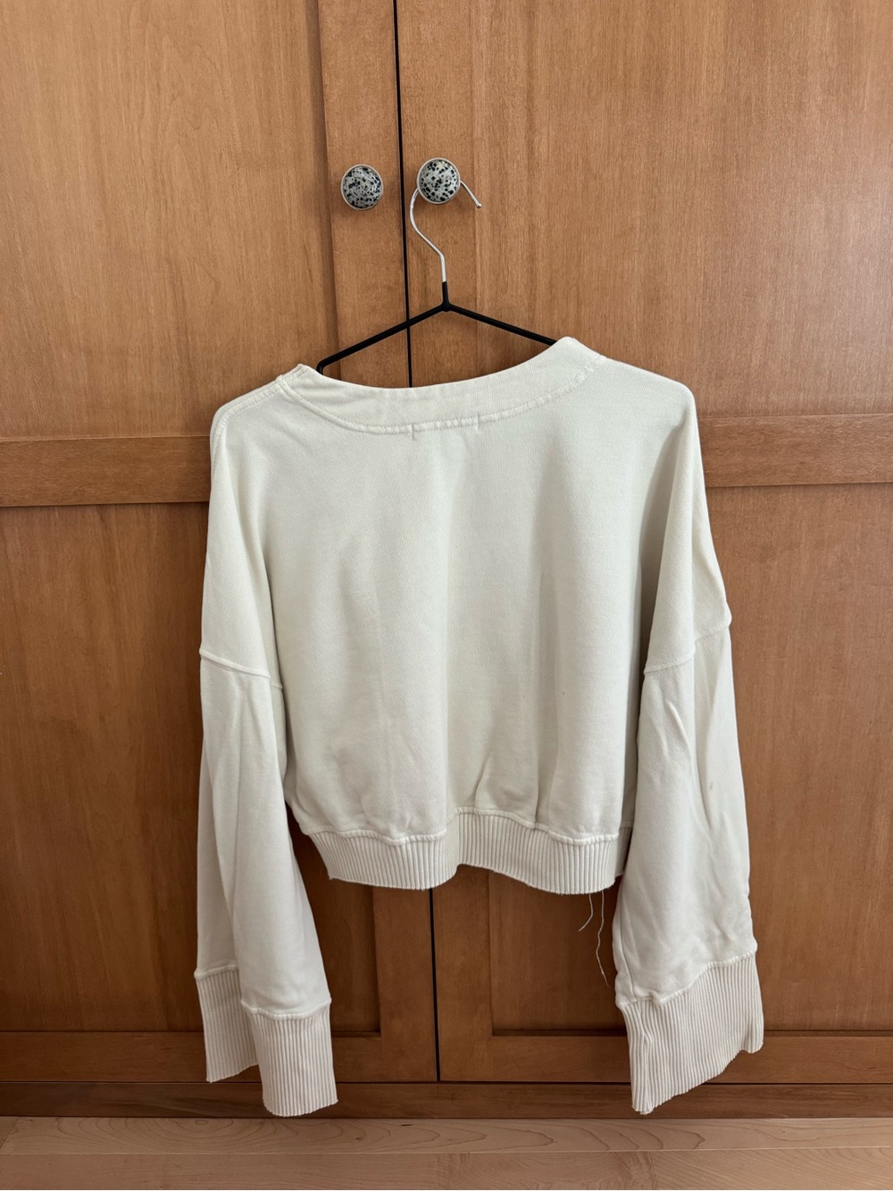 Spiritual Gangster Cream Cropped Sweatshirt – S - Picture 3 of 7